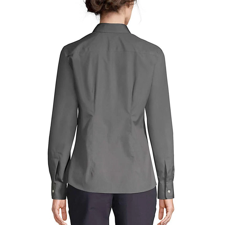 Boise State Broncos Women's Long Sleeve Dress Shirt - Image 2 of 4