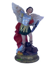 Figura Religiosa San Miguel Arcángel 8", San Miguel Arcángel, Nueva