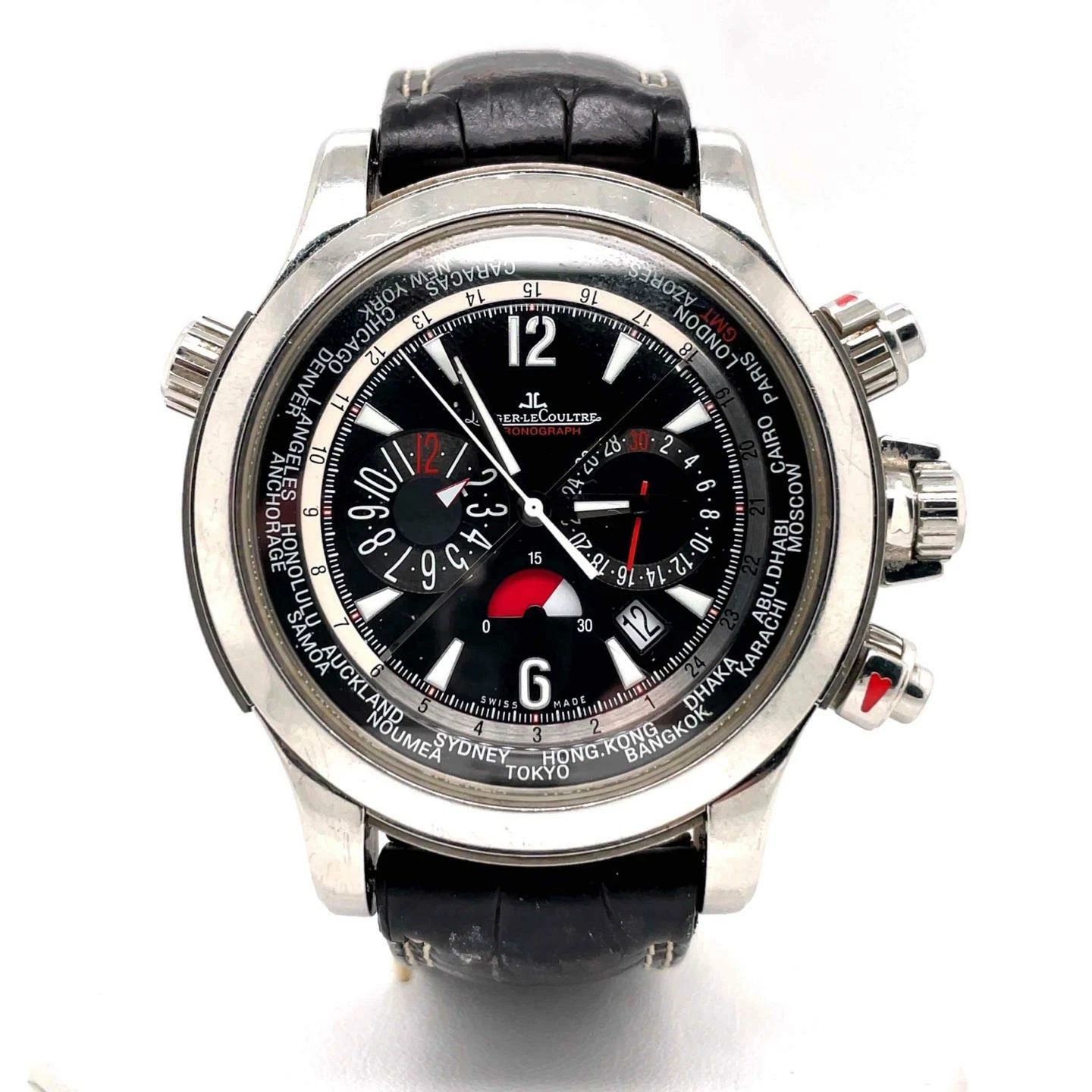 Jaeger LeCoultre — Jaeger LeCoultre Master Compressor Extreme World Chronograph Mens Watch Q1768470