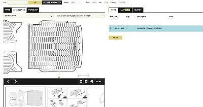 4ML061180A CARGO LINER LAMBORGHINI URUS NEW OEM