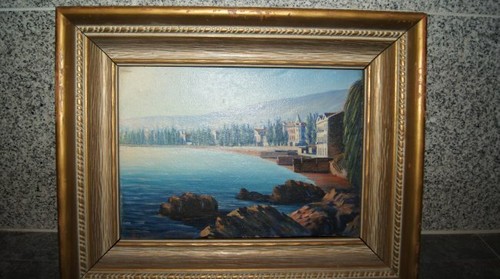View of Feodosia, Crimea - ORIGINAL RUSSIAN LANDSCAPE DATED 1942 SIGNED - Picture 2 of 4