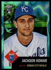 2022 Topps Chrome Platinum Aqua Lava Refractor Jackson Kowar 118/299 Kansas City