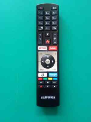 Telecomando Universale Per TV TELEFUNKEN (RC4318/RC4390/RC4391) - Sostitutivo Nuovo