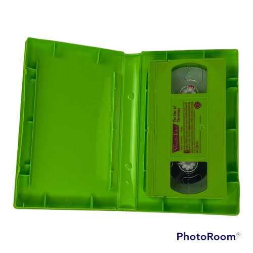 Veggie Tales THE STAR OF CHRISTMAS VHS Movie Clamshell Excellent Condition - Picture 2 of 3
