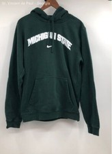 Unisex Nike Green Nike Michigan State Spartans Center Swoosh Hoodie - Size Small