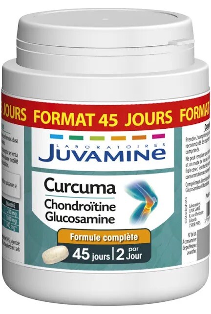 Curcuma Juvamine maxi format | Complément alimentaire pour la flexibilité des tendons
