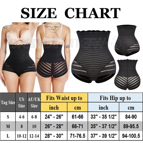 Cross Compression Belly Body Shaper Women High Waist Panties Abs Shaping Briefs - Picture 20 of 32