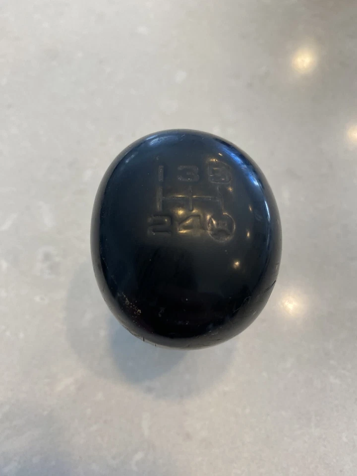 Toyota Celica MR2 1989-1992 cuero negro perilla de cambio OEM 1990 1991 1992 Foto 2 de 4