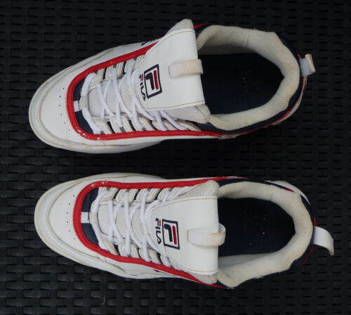 FILA Disruptor CB Low Wmn Schuhe Sneaker Gr. 41 Chunky 90er Plateau Weiß Rot - Bild 5 von 9