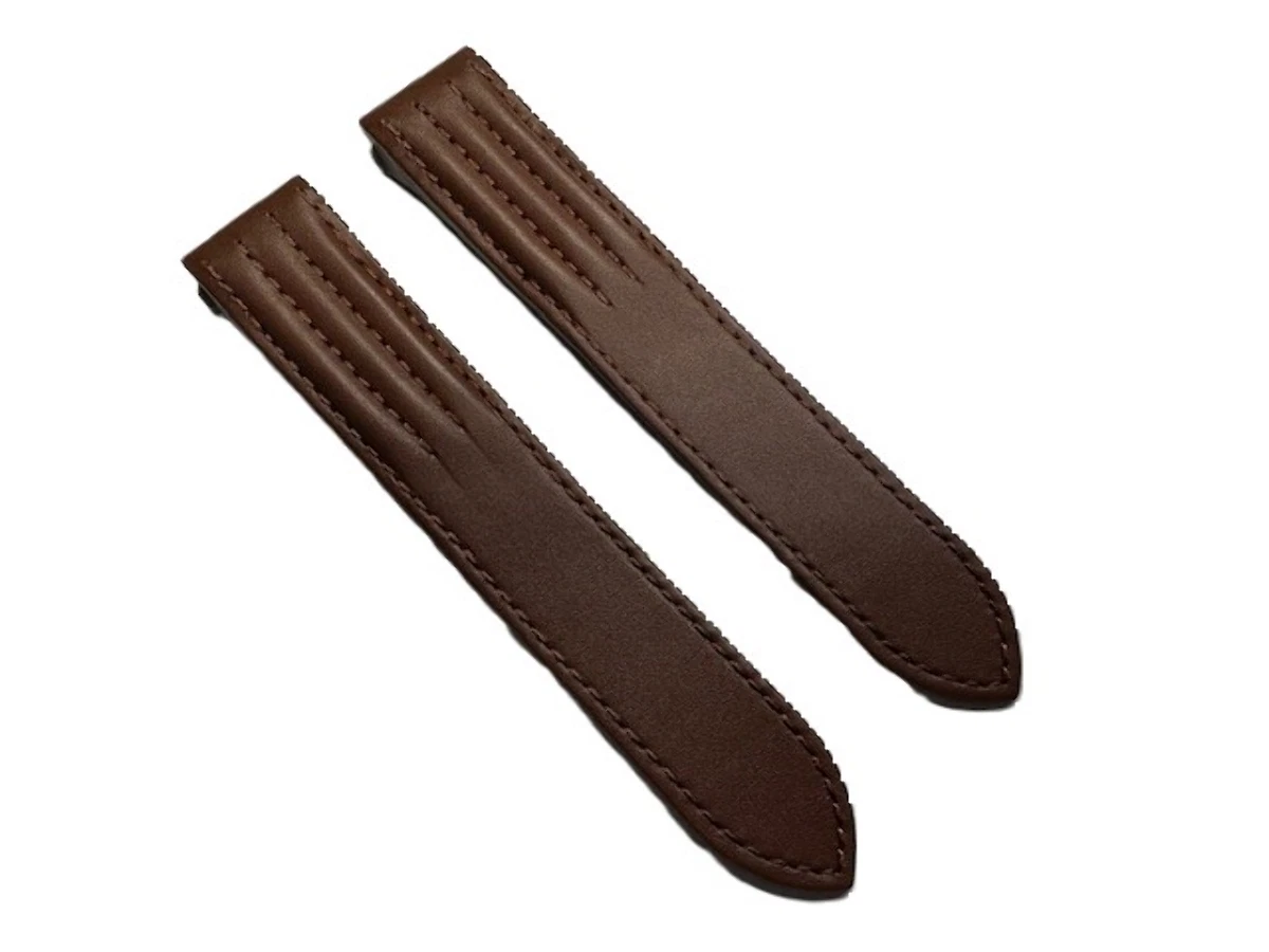 20MM LEATHER WATCH STRAP BAND FOR CARTIER ROADSTER XL CHRONO QUICK RELEASE BROWN