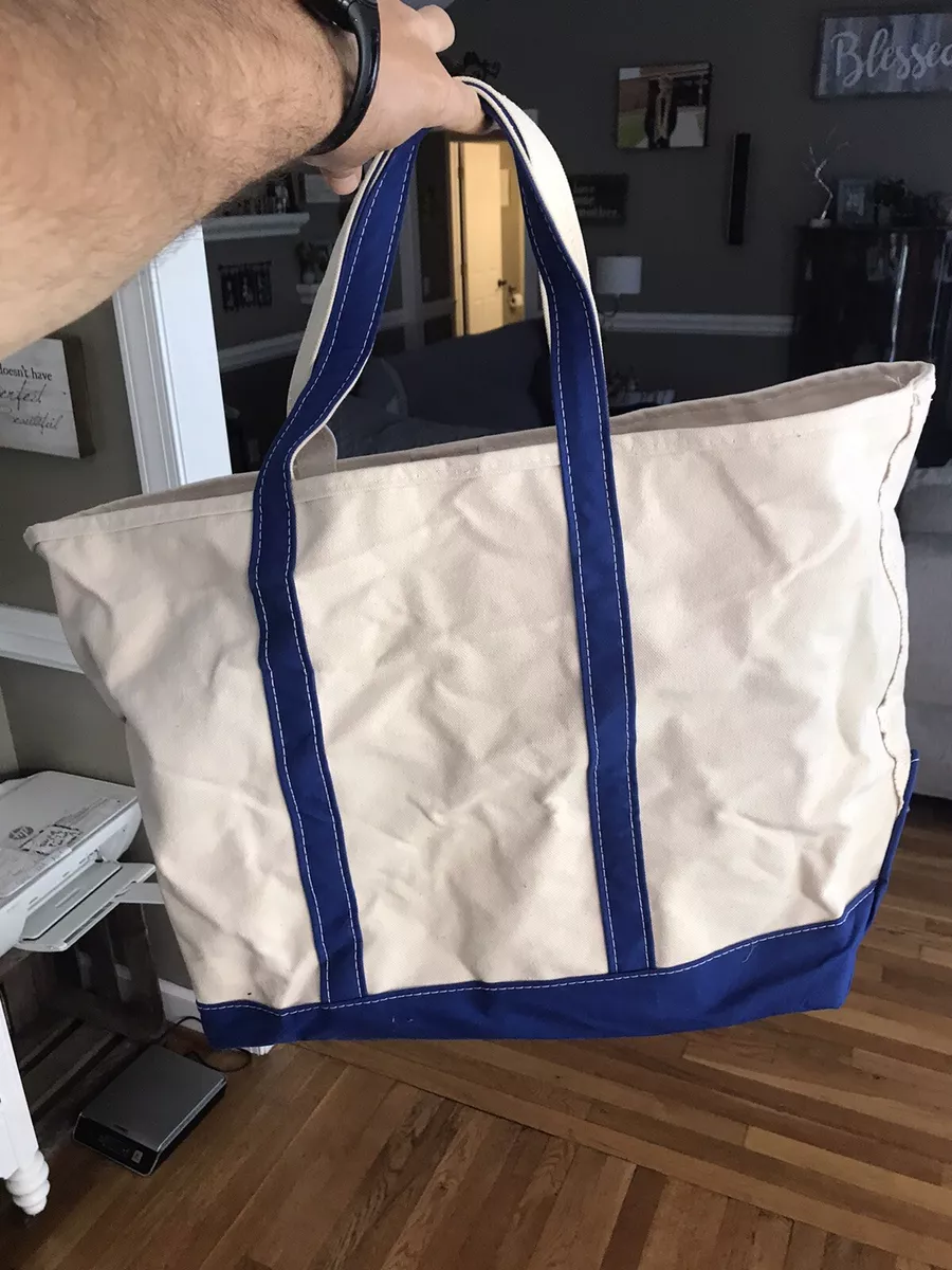 vintage ll bean boat and tote