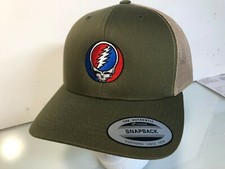 Grateful Dead Steal Your Face Embroidered Yup...