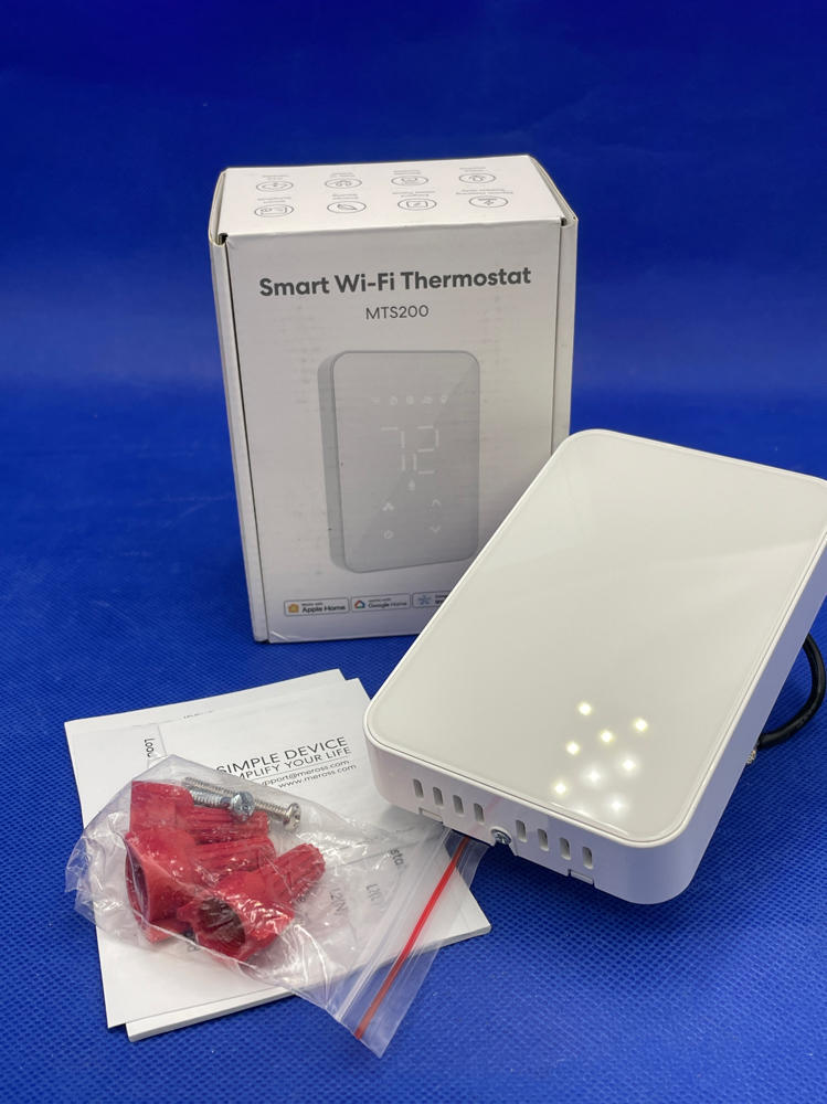 meross Smart Thermostat for Electric Baseboard Heaters Works with Apple HomeKit-image