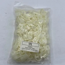 100 Pack Clip Cable Fastener Wire Clamp Nylon Screw Mount 22HDCC4840-NAT - USA ⭐