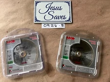 2- MK Diamond BLADE 4 1/2 Inch Blade Continuous Tile Blade  167028       0926b