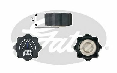 GATES RADIATOR CAP for CITROEN DISPATCH Box 2.0 BlueHDi 120 2016->on - Picture 2 of 8