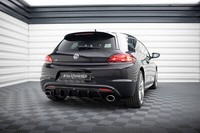 Cup Diffusor Heck Ansatz V.2 FüR Volkswagen Scirocco R Mk3 Schwarz Heckansatz