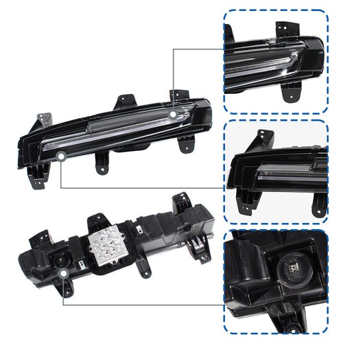 LED DRLFog Light Lamp For 2021-2023 Cadillac Escalade 85117442 LEFT Driver Side - Picture 4 of 10