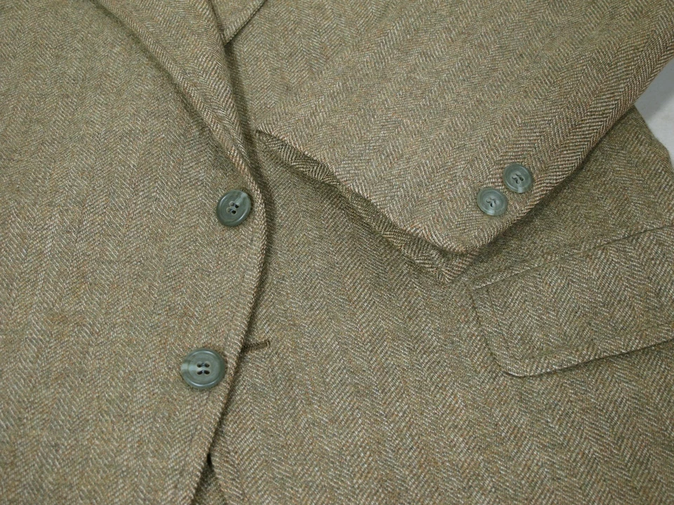 Vtg Varsity Towns Ivy League Sport Coat 42R Hook Vent 3/2 Roll J Press Tie - Image 4 of 4