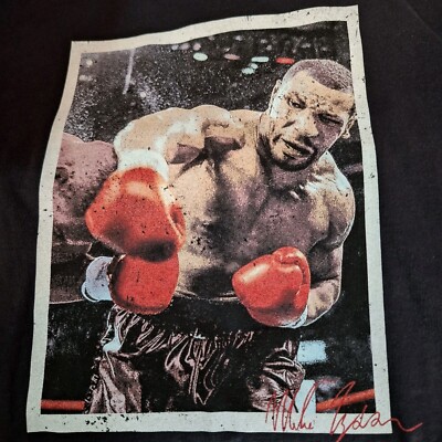 Mike Tyson Tee t-shirt Men's Size XL  Baddest Man On The Planet  Graphic Tee NWT