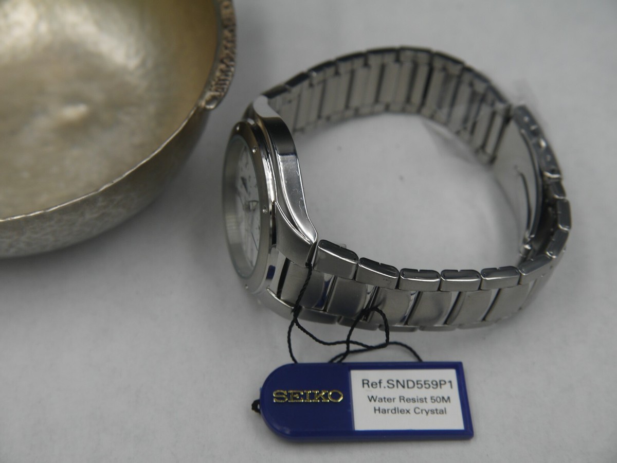 SEIKO Chronograph 50m Dive Watch - SND559P1 Mint Condition