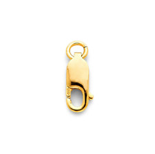 14K Yellow White Gold Lobster Claw Clasp Lock Finding - Bracelet Chain Necklace