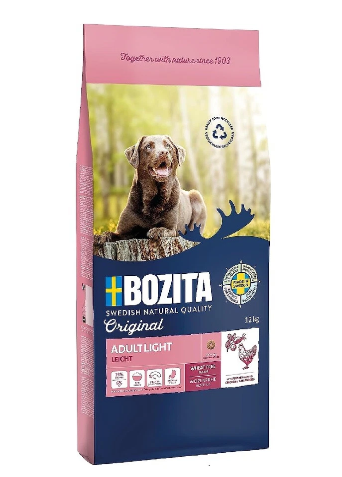 Bozita Original Adult LIGHT 12 kg Hundefutter fettreduziert Trockenfutter leicht - Bild 3 von 3
