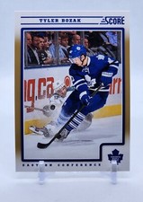 2012 Score Hockey TYLER BOZAK Gold Rush MAPLE LEAFS #437