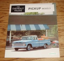 Original 1965 Chevrolet Pickup Truck Sales Brochure 65 Chevy C10 C20 C30