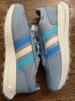 Adidas Retropy E5 Shoes Sneakers - Magic Grey/ Sky Rush (GZ4624) Sz 10M / 11W