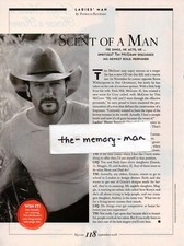 Tim McGraw 2008 Picture Article Clipping Page Cuckoo Clock print ad