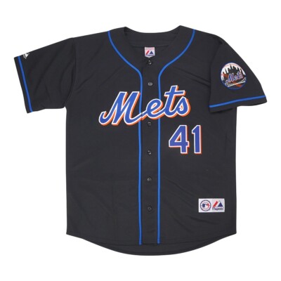 Tom Seaver New York Mets Alternate Black Jersey w/ Team Patch