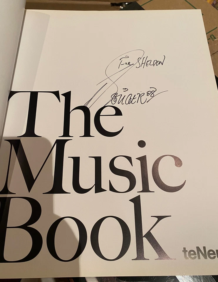The Music Book BY MARK SELIGER SIGNED inscribed 1ST EDITION 1ST PRINTING - Image 2 of 2