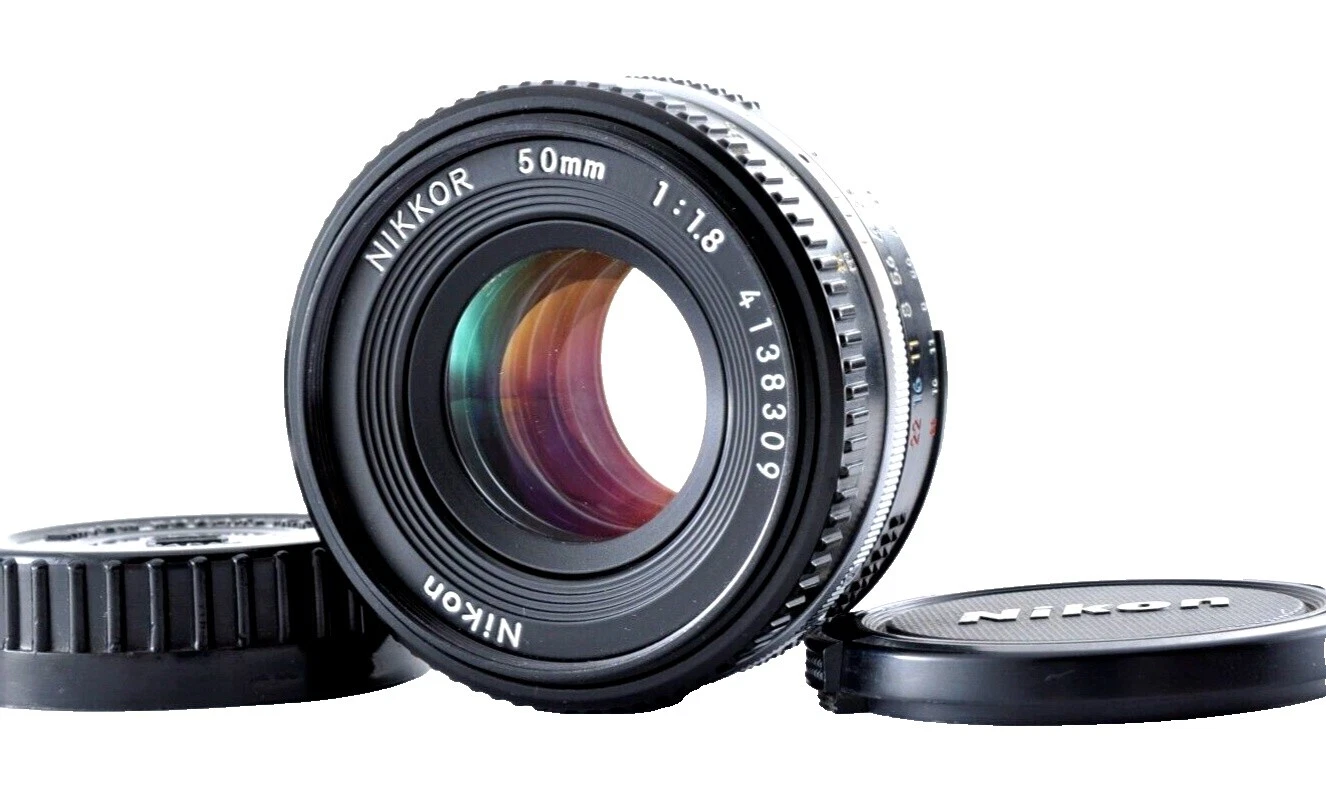 Nikon AI-S Lentes de cámara Nikkor focal 50mm