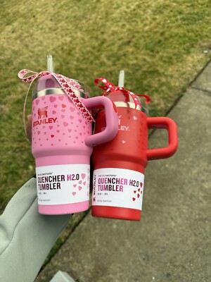 Stanley Ruby Hearts & Sweet Hearts Set 20 oz Tumbler Target Valentines Exclusive
