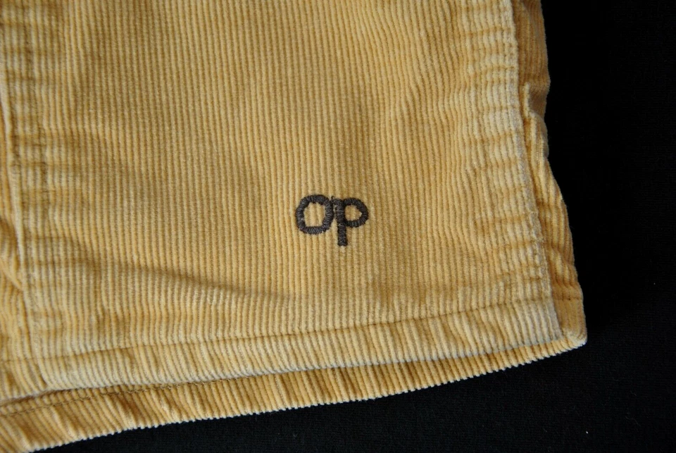 VTG OP Corduroy Shorts XS 22 24" Waist 5924S - Image 3 of 4