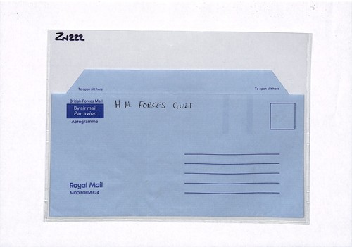 GB QV Unused Stationery AIR LETTER FORCES MAIL *GULF* MOD 674 {samwells}ZN222 - Picture 7 of 10