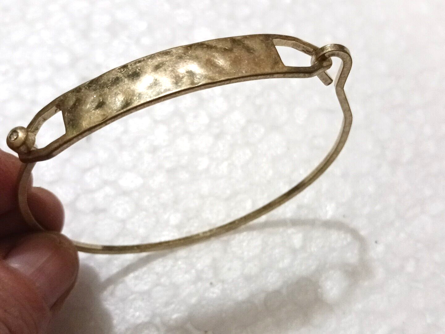 Bracelets. Solid Copper cuff, 925 silver heart br… - image 12