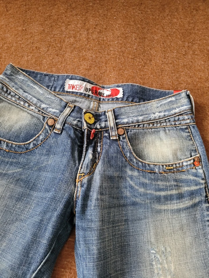 Take Two kurze Jeans Hose 7/8 Capri Caprijeans - Kiply - W28 - light blue - Bild 3 von 4