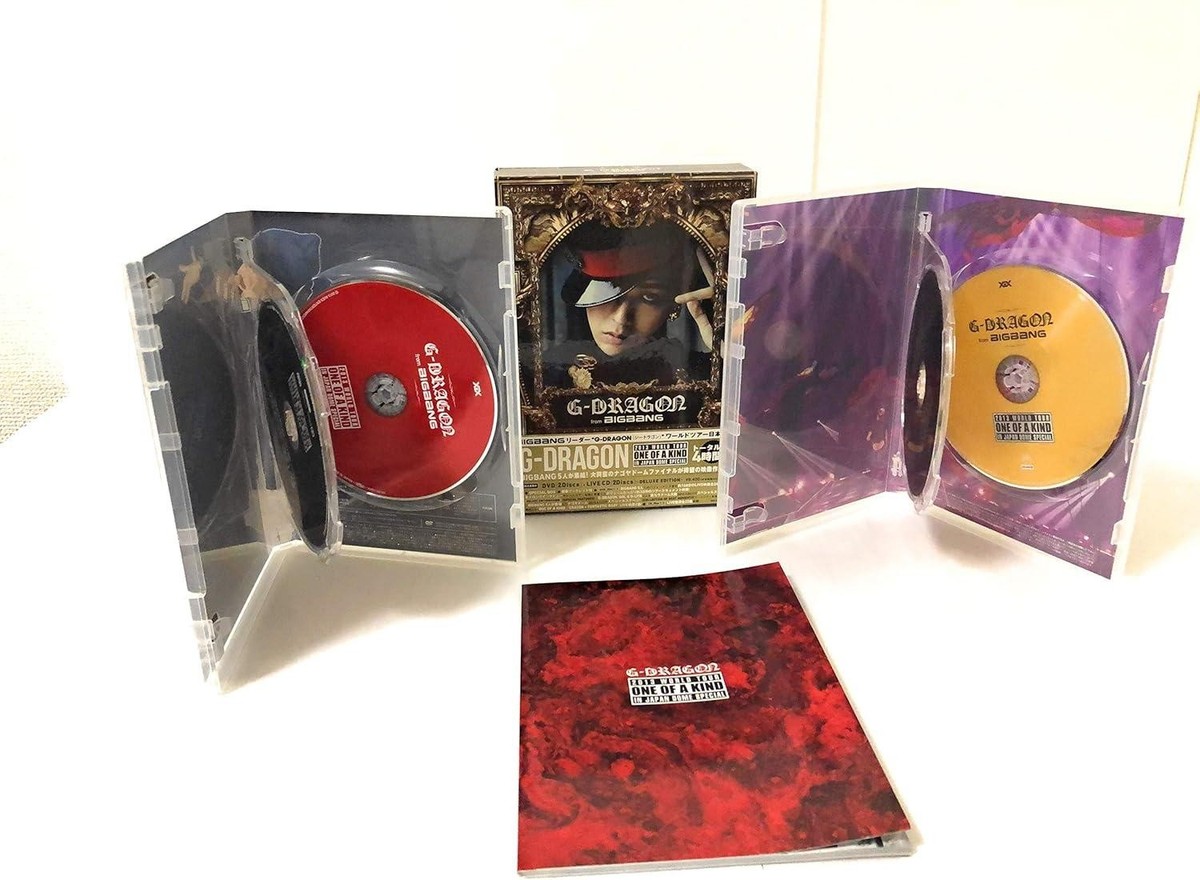 DVD + CD G-DRAGON 2013 WORLD TOUR ~ONE OF A KIND~ IN JAPAN