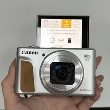 Canon PowerShot SX740 HS Zoom Lens 40x 20.30MP Compact Digital Camera Silver