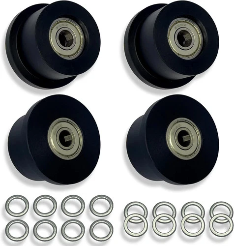 Upgraded Machined Wheels/Rollers Compatible with Total Gym,Replacement Parts for - Picture 1 of 5