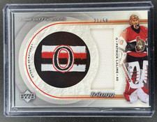 2003-04 Upper Deck Trilogy Limited Threads Patrick Lalime /50 #LT-20 Jersey