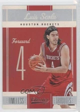 2010-11 Panini Classics Timeless Tributes Silver /250 Luis Scola #16