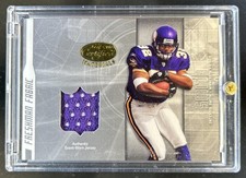 2003 Leaf Certified Materials Onterrio Smith Jersey Rookie RC #/1250 Vikings