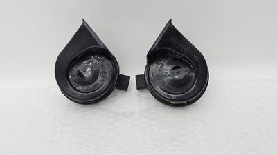 2011-2016 BMW F10 528 535 550 Front Pitch Horn Signal High & Low Tone Set X2 OEM