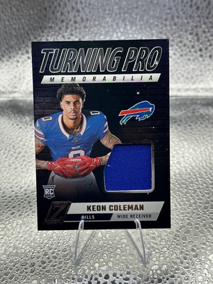 #ad #ad 2024 Panini Zenith Turning Pro Memorabilia Keon Coleman #TPM KCN MEM RC $1.99