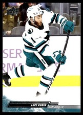 2022-23 Upper Deck #612 Luke Kunin San Jose Sharks Hockey Card