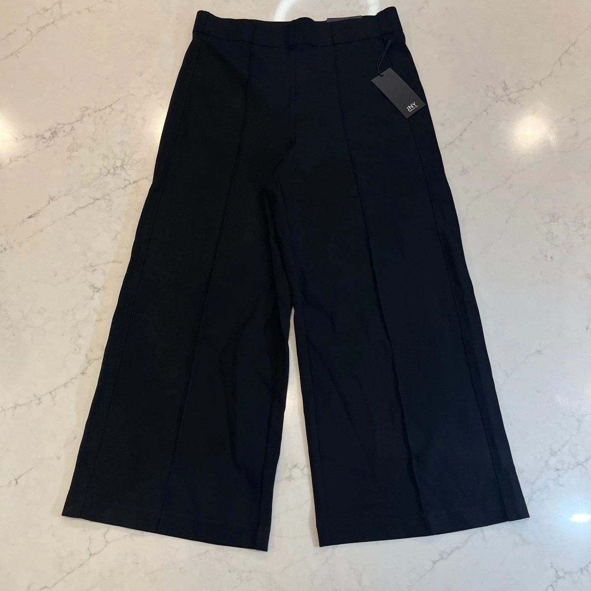 Pantalon large style jogging bleu marine femme | Cache Cache