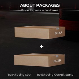 Supllueer Racing Simulation Cockpit With Seat Adjustable Fit Logitech G920 G923